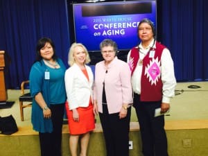 Randella Bluehouse, Nora Super, Kathy Greenley, Wilson Wewa